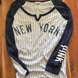 PINK Victoria's Secret Striped Tee